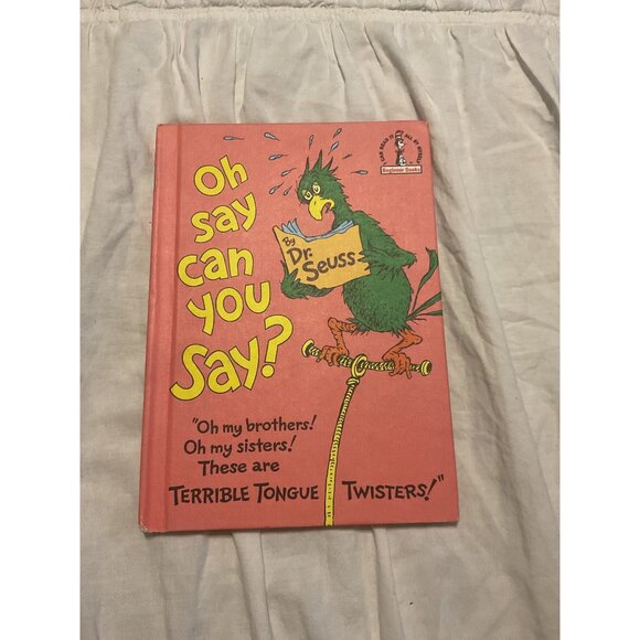 Oh Say Can You Say? Beginner Books Hardcover By Dr. Seuss - Picture 1 of 2